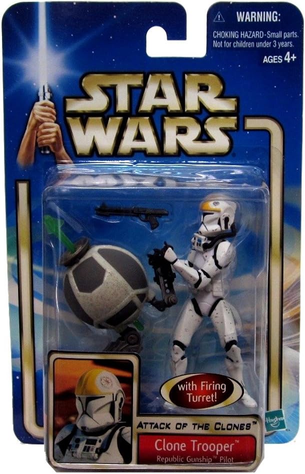 Clone Trooper Republic Gunship Pilot Star Wars Attack of the Clones 3.75" Action Figure
