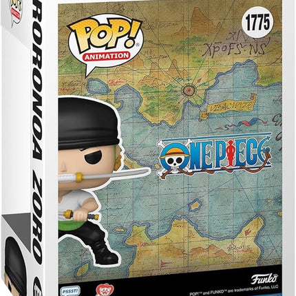 Funko POP Animation: Roronoa Zoro - One Piece - 1/6 Odds for Rare Chase Variant - Collectable Vinyl Figure - Gift Idea - Official Merchandise - for Kids & Adults - Anime Fans