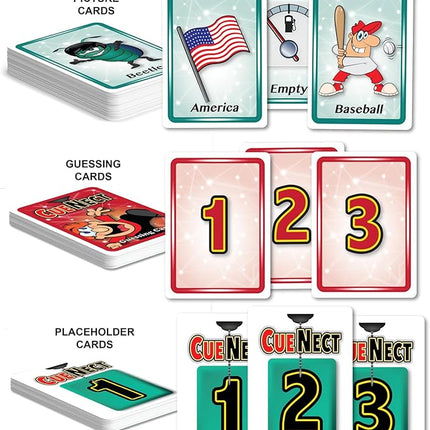 CUENECT: Wildly Fun Clue Decoding Game - Connect, Discover, & Laugh with Friends & Family – from The Makers of Moose Master