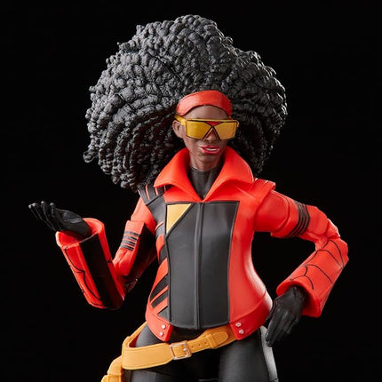 Marvel Legends Series Spider-Man Across The Spider-Verse Jessica Drew 6-inch Action Figure Toy, 2 Accessories