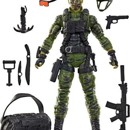 G.I. Joe Classified Series #188, Brent “Hit & Run” Scott, Collectible 6 Inch Action Figure with 10 Accessories