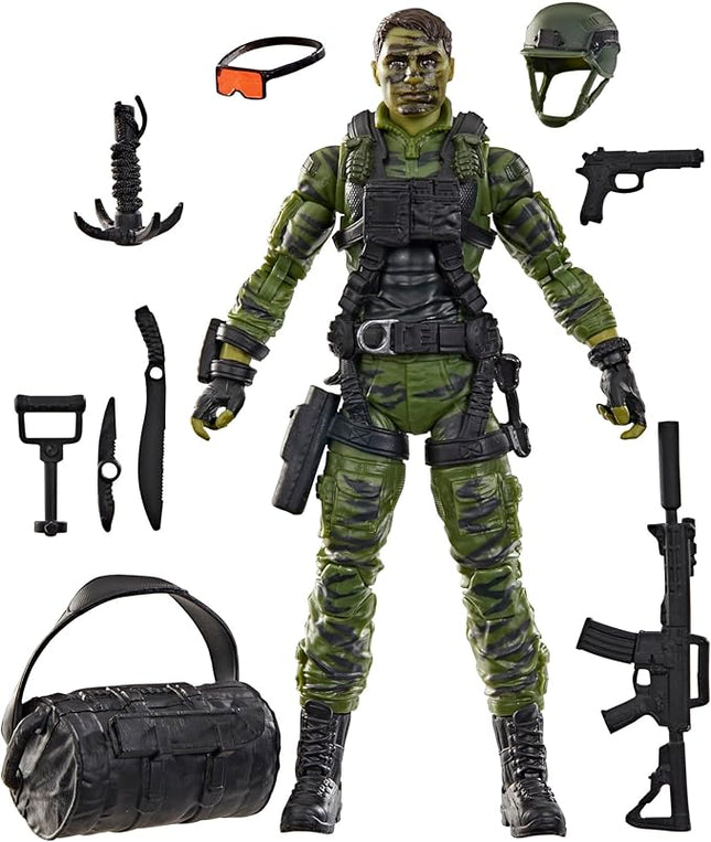 G.I. Joe Classified Series #188, Brent “Hit & Run” Scott, Collectible 6 Inch Action Figure with 10 Accessories