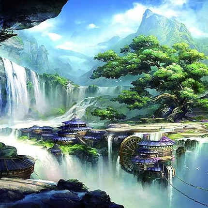 Wooden Puzzle 1000 Pieces for Adults, 29.5 x 19.7 in,Wonderland