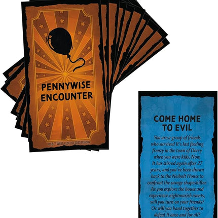 Avalon Hill Betrayal at The Neibolt House: The Evil of Pennywise Expansion | Ages 17+ | 3-6 Players