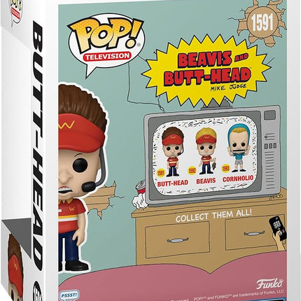 Funko POP TV: Beavis & Butt-Head – Butt-Head - Beavis and Butthead - Collectable Vinyl Figure - Gift Idea - Official Merchandise - for Kids & Adults - TV Fans - Model Figure for Collectors