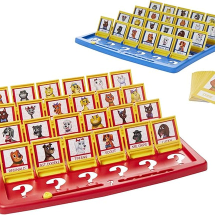 Hasbro Gaming Guess Who? Board Game, with People and Pets Cards, The Original Guessing Game for Kids, Ages 6 and Up (Amazon Exclusive)