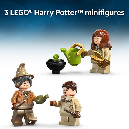 LEGO Harry Potter Hogwarts Castle: Herbology Class Kids Toy - Building and Learning Toy for Pretend Play - Harry Potter Collectible for Boys and Girls, Ages 8+ - Birthday Gift Idea - 76445