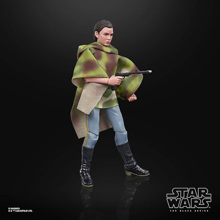 STAR WARS The Black Series Princess Leia Organa (Endor) Toy 6-Inch Scale Return of The Jedi Collectible Figure, Ages 4 and Up