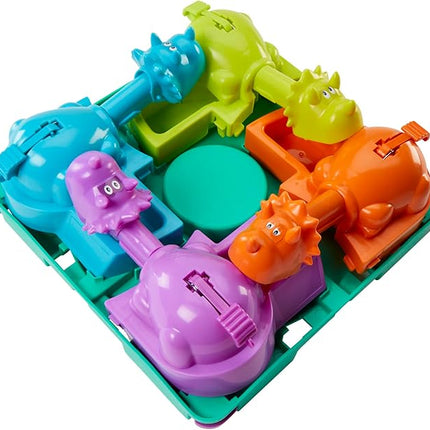 Hasbro Gaming Hungry Hungry Hippos Dino Edition Board Game, Pre-School Game for Ages 4 and Up; for 2 to 4 Players (Amazon Exclusive)