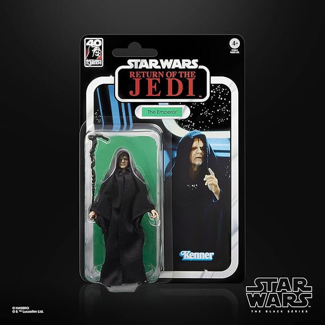 STAR WARS The Black Series Emperor Palpatine, Return of The Jedi 40th Anniversary 6-Inch Action Figures, Ages 4 and Up