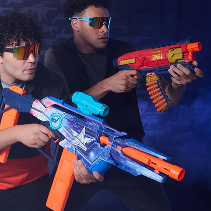 Nerf Loadout Galactic Commander Motorized Blaster, 3 Firing Modes, 3 Attachment Accessories, 48 Nerf N1 Darts, Kids Toys & Gifts, Ages 8+