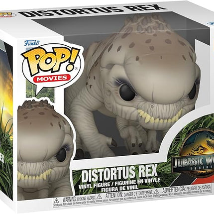 Funko Pop! Movies: Jurassic World: Rebirth - Distortus Rex - Collectable Vinyl Figure - Gift Idea - Official Merchandise - Toys for Kids & Adults - Movies Fans - Model Figure for Collectors