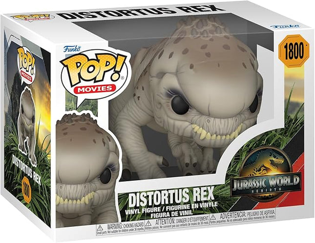 Funko Pop! Movies: Jurassic World: Rebirth - Distortus Rex - Collectable Vinyl Figure - Gift Idea - Official Merchandise - Toys for Kids & Adults - Movies Fans - Model Figure for Collectors