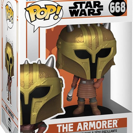 Funko POP! Vinyl: Star Wars: The Armorer Mandalorian S9 - The Armorer Amorer - Collectable Vinyl Figure - Gift Idea - Official Merchandise - for Kids & Adults - TV Fans - Model Figure for Collectors