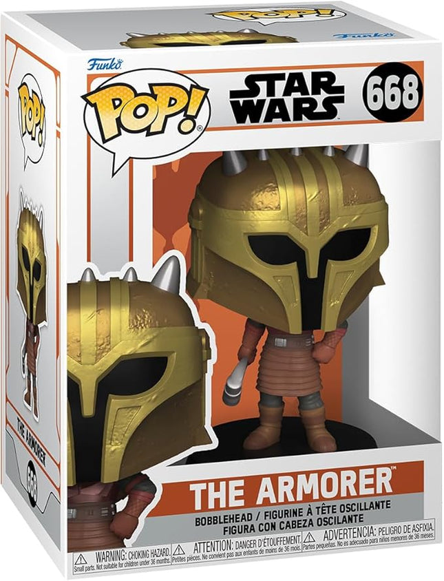 Funko POP! Vinyl: Star Wars: The Armorer Mandalorian S9 - The Armorer Amorer - Collectable Vinyl Figure - Gift Idea - Official Merchandise - for Kids & Adults - TV Fans - Model Figure for Collectors
