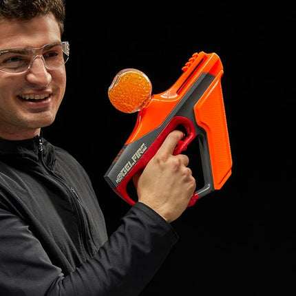Nerf Pro Gelfire Uproar Full Auto Blaster, 150 FPS, 10,000 Gelfire Rounds, 400 Round Hopper, Eyewear, Ages 14+