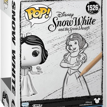 Funko POP Disney: Sketched - Snow White - Collectable Vinyl Figure - Gift Idea - Official Merchandise - for Kids & Adults - Movies Fans - Model Figure for Collectors and Display