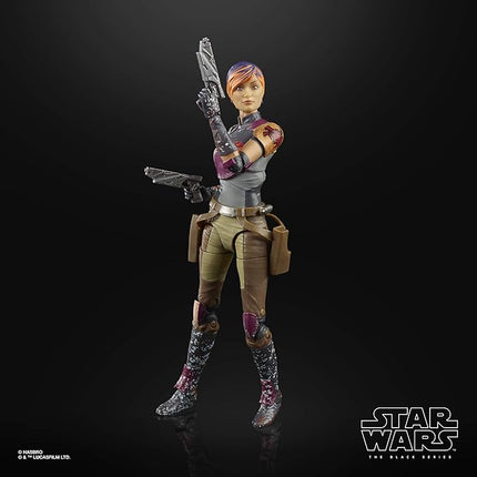 STAR WARS The Black Series Sabine Wren Toy 6-Inch-Scale Rebels Collectible Action Figure, Toys for Kids Ages 4 and Up