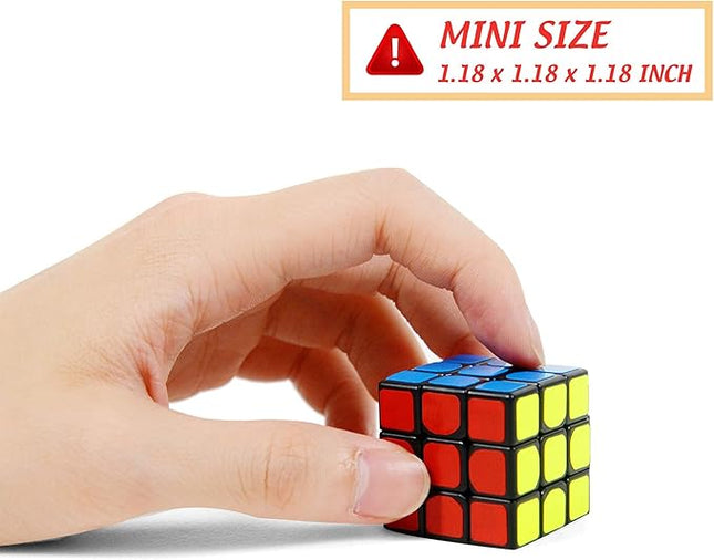Mini Speed Cube,Magic Puzzles, Puzzle Boxes,Party Puzzle Game Toys Classroom Rewards & School Prize for Students,Birthday Party Favors (24 Pack)