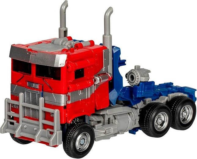 Transformers Toys Studio Series Voyager Class Transformers: Rise of the Beasts 102 Optimus Prime 6.5-inch Converting Action Figure, 8+