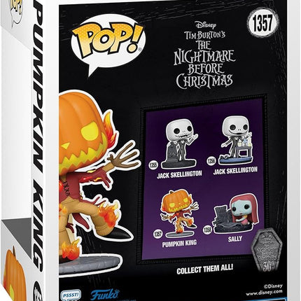 Funko POP! Disney: The Nightmare Before Christmas 30th - PUM Packin Kingpkin King - Collectable Vinyl Figure - Gift Idea - Official Merchandise - for Kids & Adults - Movies Fans