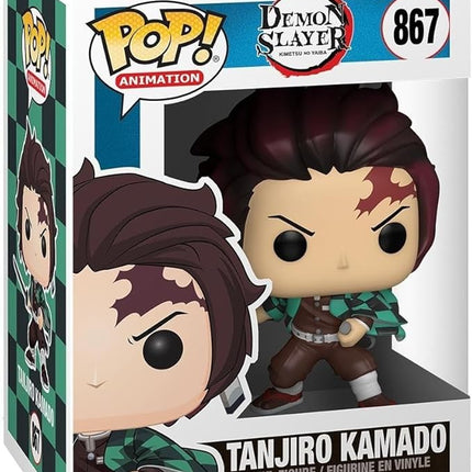 Funko POP Animation: Demon Slayer- Tanjiro Kamado, Multicolor