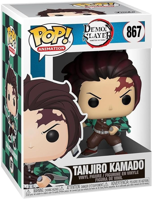 Funko POP Animation: Demon Slayer- Tanjiro Kamado, Multicolor