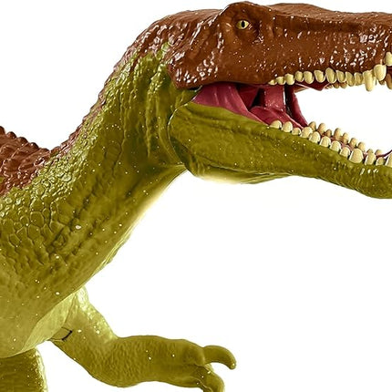 Mattel Jurassic World Camp Cretaceous Roar Attack Dinosaur Action Figure, Baryonyx Limbo Dino Toy with Strike Motion & Sounds