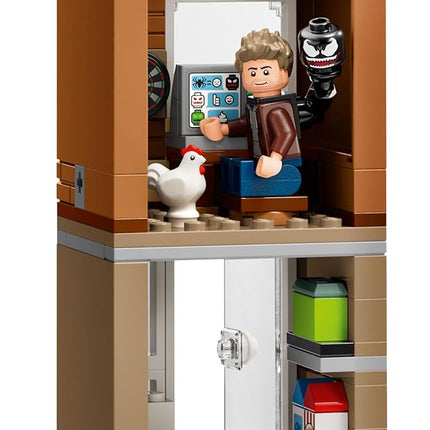 LEGO Marvel Spider-Man vs. Oscorp Building Toy - Pretend Play Set W/8 Toy Minifigures for Boys & Girls, Ages 10+ - Super Hero Building Blocks for Preteens Idea for Birthdays - 76324