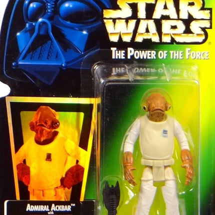 Star Wars: Power of the Force Freeze Frame Admiral Ackbar Action Figure
