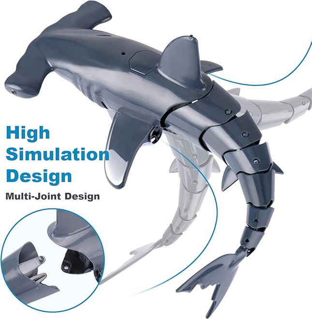 Remote Control Shark Toys for Pool,RC Shark Water Toys