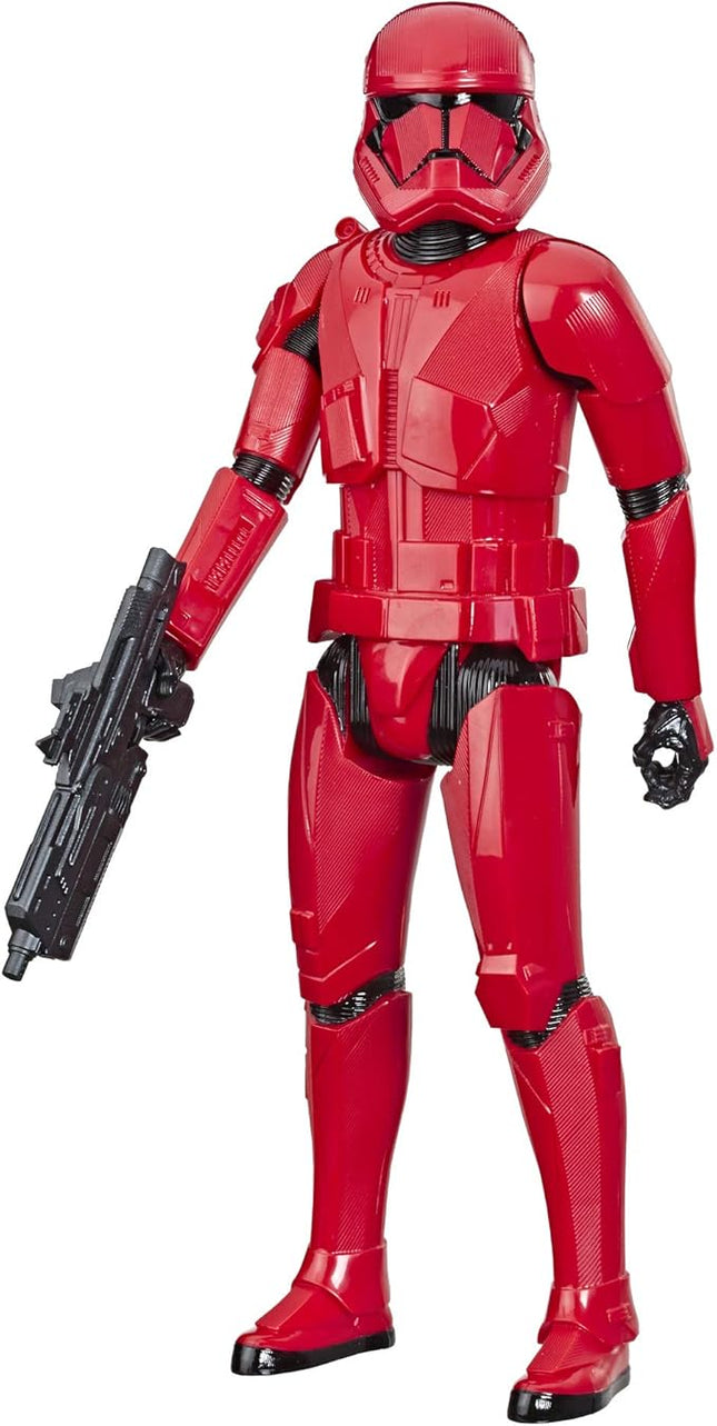 STAR WARS Hero Series The Rise of Skywalker Sith Trooper Toy 12" Scale Action Figure, Toys for Kids Ages 4 & Up