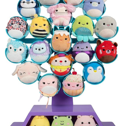 Squishmallows Original Micromallows Ferris Wheel Display Set - Includes 22 Micromallows (Amazon Exclusive)