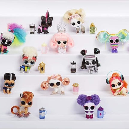 L.O.L. Surprise! Lights Pets with Real Hair & 9 Surprises including Black Light Surprises