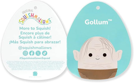 Squishmallows Original “The Lord of The Rings” 10in Gollum Plush - Ultrasoft Official Jazwares Plush (Medium-Sized)