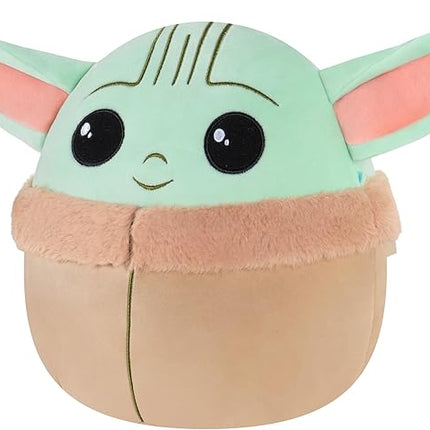 Squishmallows Original 12in “Star Wars” Grogu Plush (Medium-Sized)