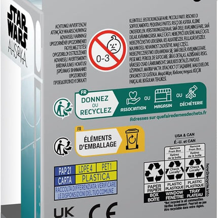 Funko Pop! Keychain: Star Wars Ahsoka Novelty Keyring - Collectable Mini Figure - Stocking Filler - Gift Idea - Official Merchandise - TV Fans - Backpack Decor