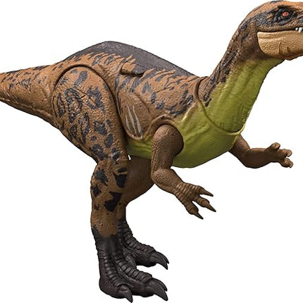 Mattel Jurassic World Chaos Theory Gigantic Trackers Suchomimus Dinosaur Action Figure, Large Species Toy with Thrash Attack & Chomp, Digital Play