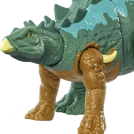 Jurassic World Toys Fierce Force Chialingosaurus Dinosaur Action Figure Movable Joints, Realistic Sculpting & Single Strike Feature, Kids Gift Ages 3 Years & Older