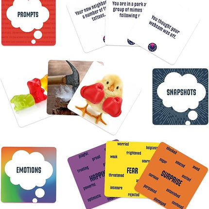 DOOZYGAMES Think Like A Shrink - Psychology Skills Put to Test - Board Games for Adults and Family, Card Games for Family Game Nights, 2-6 Players