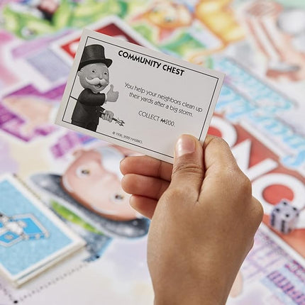 Hasbro Gaming Monopoly Sparkle Edition Board Game, Family Games, with Glittery Tokens, Pearlescent Dice, Sparkly Look, (Amazon Exclusive)