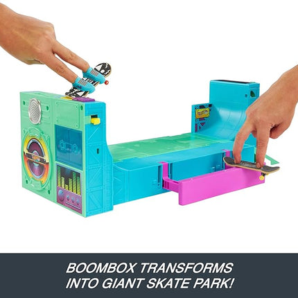 Hot Wheels Skate Boombox Skate Park Playset