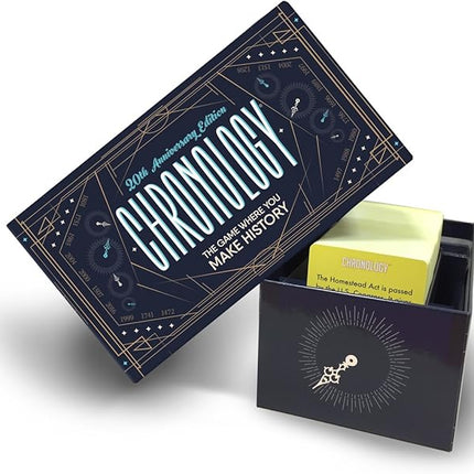 Buffalo Games CHRONOLOGY - The Game Where You Make History - 20th Anniversary Edition