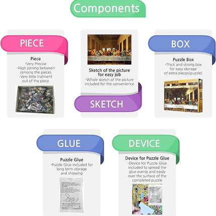 CHAMBERART 500 Piece Premium Jigsaw Puzzle A Sunflower Field A-5091
