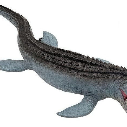 Gemini&Genius Mosasaurus Toy for Kids, Marine Reptile Animal Soft Plastic Sea Shark Toy Action Figure, Gift Great for Educational, Cake Topper, Swim, Bath Toys, Stocking Stuffers for Kids