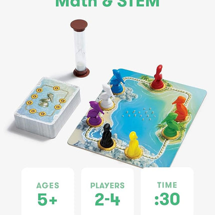 SimplyFun Pelican Cove - Engaging Strategy Game – Master Fast-Paced Nesting Challenges with This Educational Board Game for Ages 8+, 1-5 Players