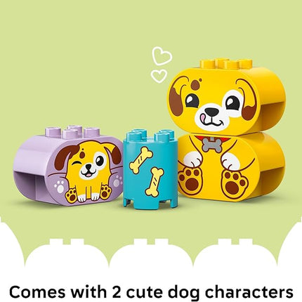 LEGO DUPLO My First Shape Sorter: Puppy House Sensory Toy for Toddlers - Montessori Shape Sorting & Learning Play Set for Boys & Girls, Ages 1.5+ - Educational Gift Idea for Birthdays - 10441