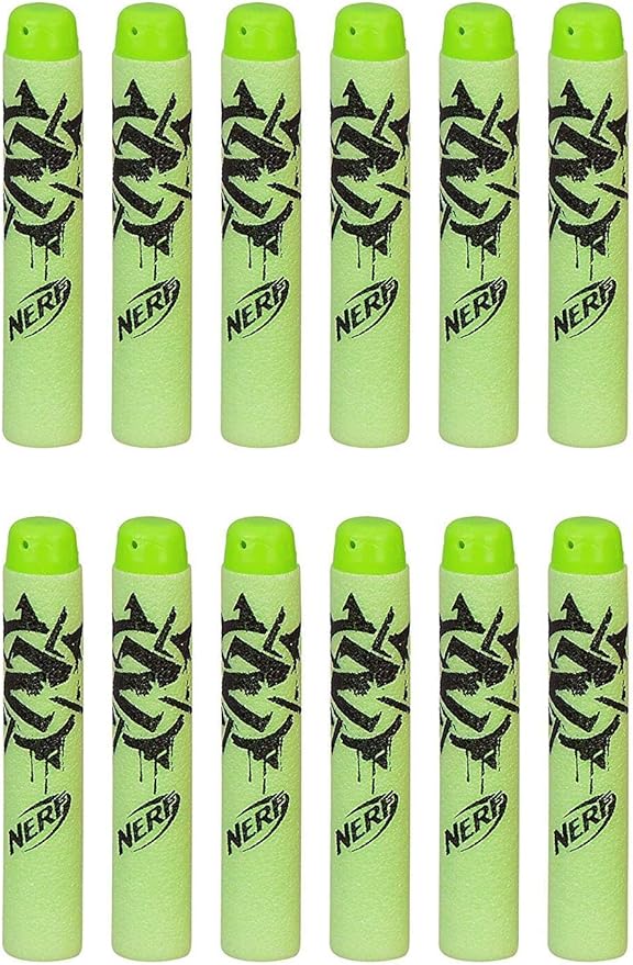 Nerf Boys Zombie Strike Deco Dart Refill (12-Pack)
