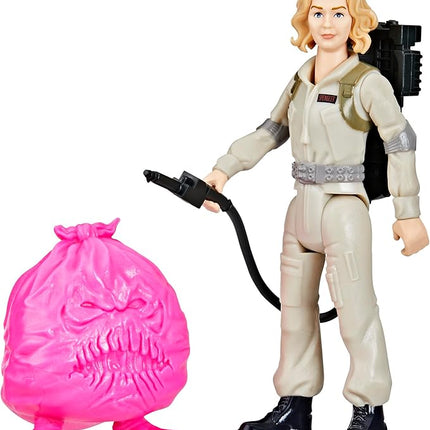 Ghostbusters Fright Features Callie Spengler Action Figure with Ecto-Stretch Tech Possessor Ghost Toy Accessory, Toys for Kids Ages 4+
