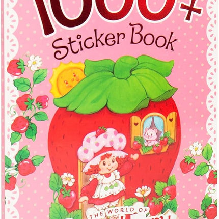 Strawberry Shortcake 1,000+ Sticker Book, Cute Stickers for Kids, Scrapbooking, Planning, Journaling, Water Bottles, Letter Stickers, and Gifts for 7-Year-Old Girls.